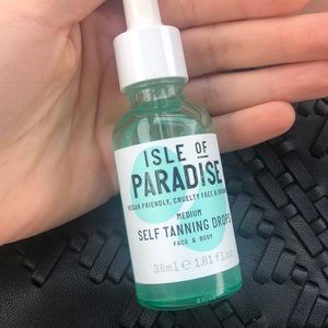 Isle of paradise tanning drops